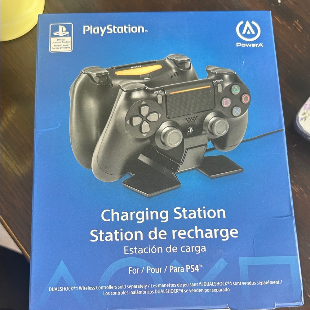 PowerA Dual Controller Charging Station for PS4 - Black